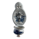 18th century Nevers earthenware holy water font