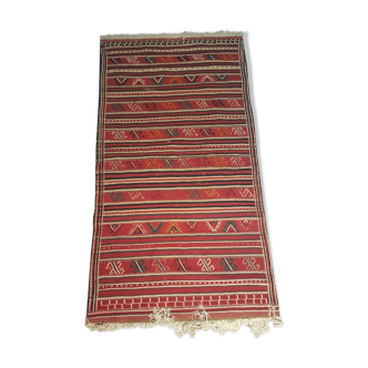 Tapis kilim iranien fait main 100% laine -249x141cm