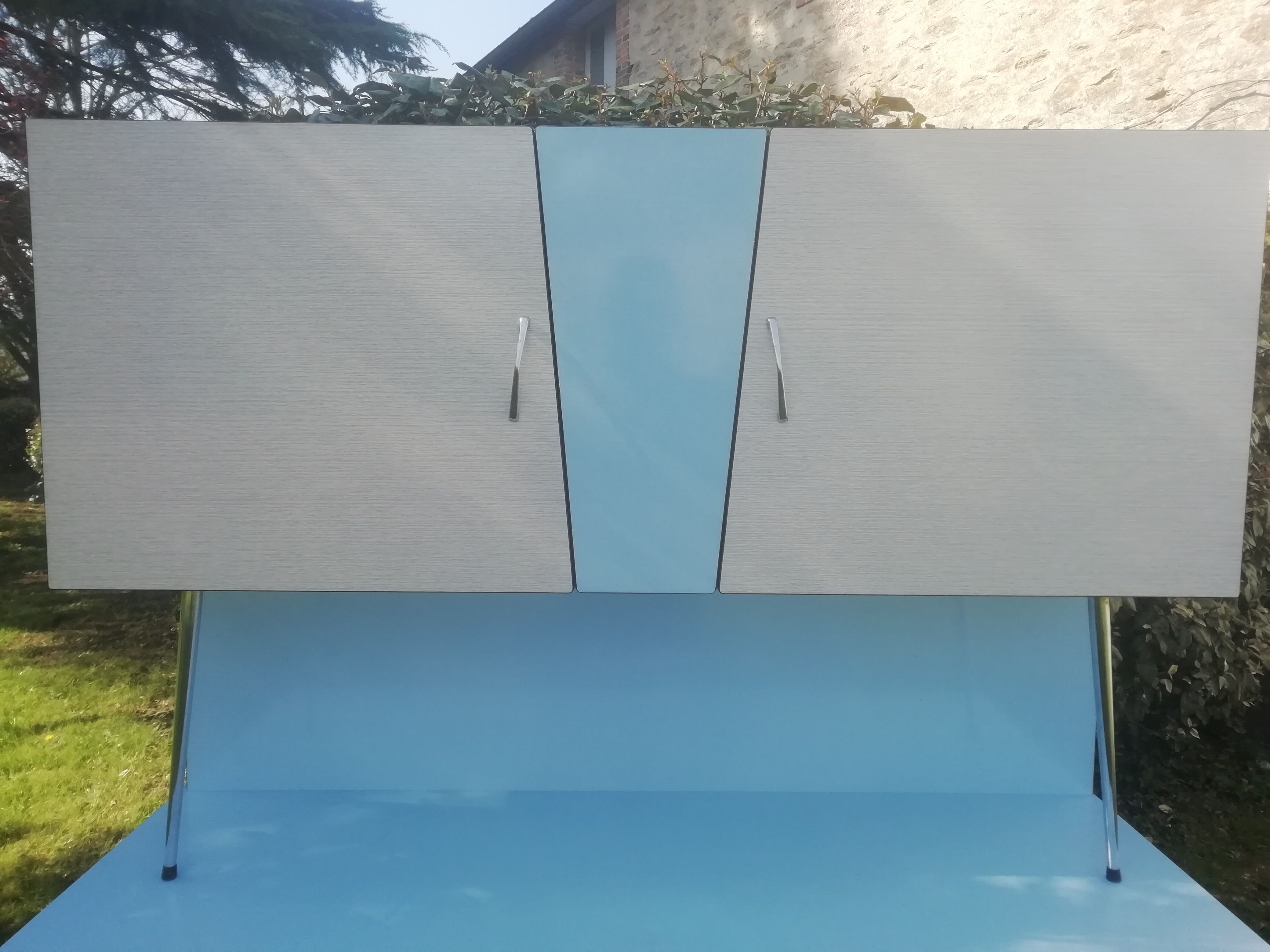 Vintage formica buffet restored