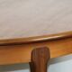 Scandinavian extendable dining table in teak - 1960s