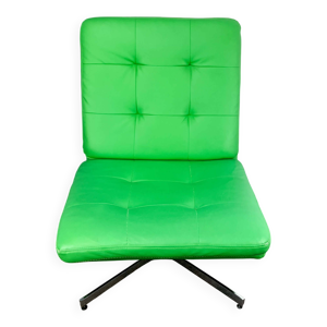 Fauteuil pivotant, chrome