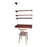 Étagère bureau modulable scandinave par Kai Kristiansen, 1960