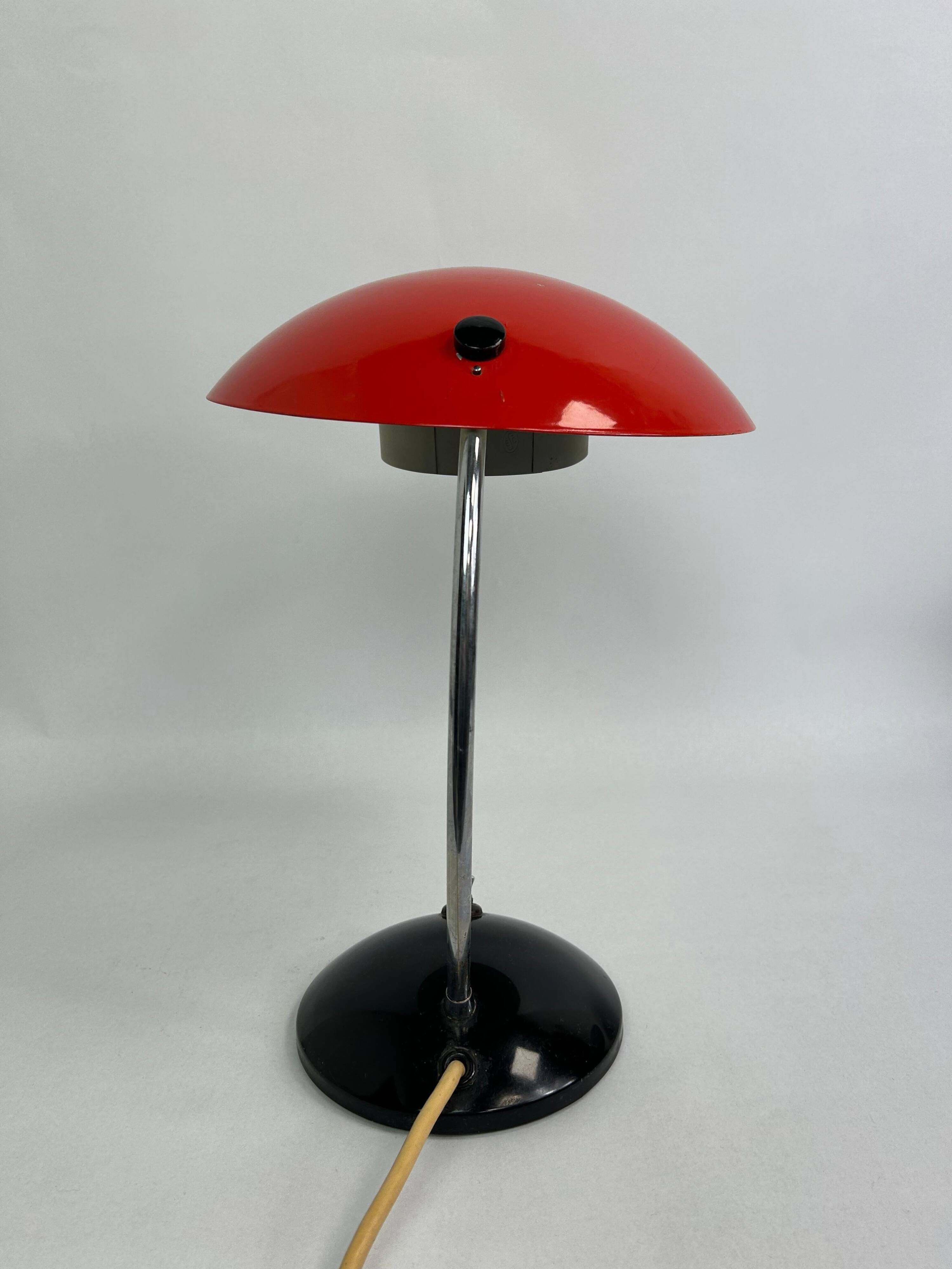 Mid-century modern desk lamp by Drukov