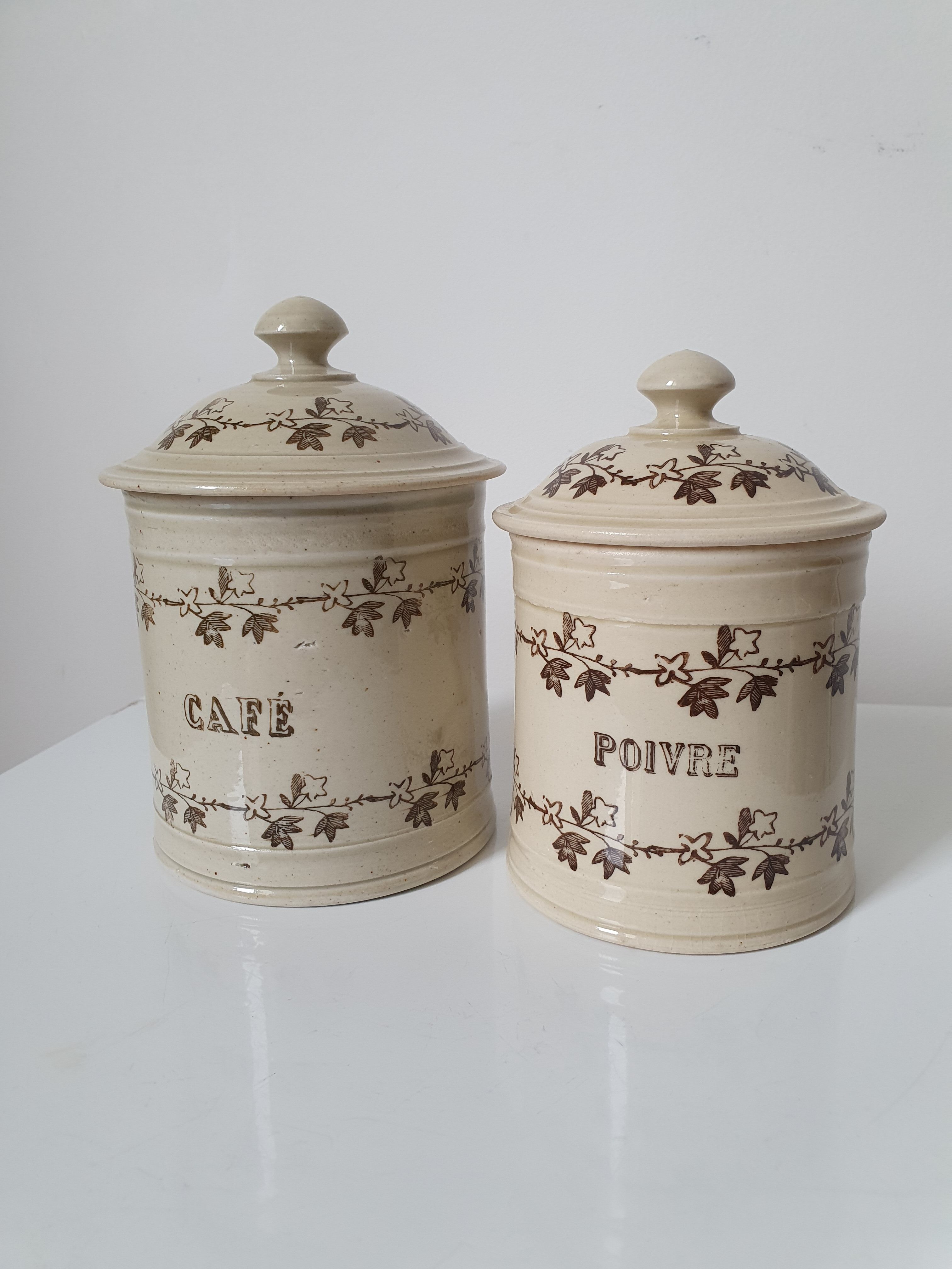 Duo ceramic jar