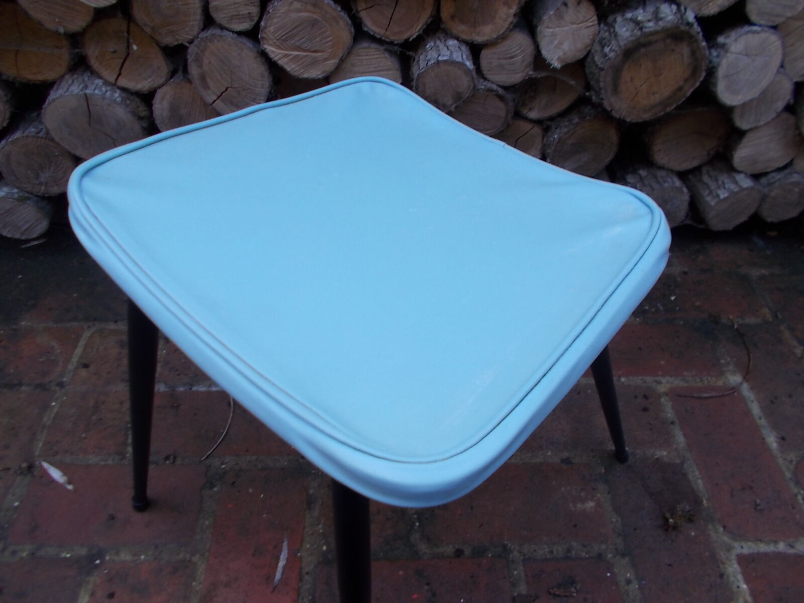 Vintage foot set skai sky blue tapered feet