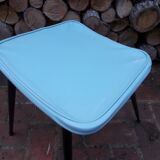 Vintage foot set skai sky blue tapered feet