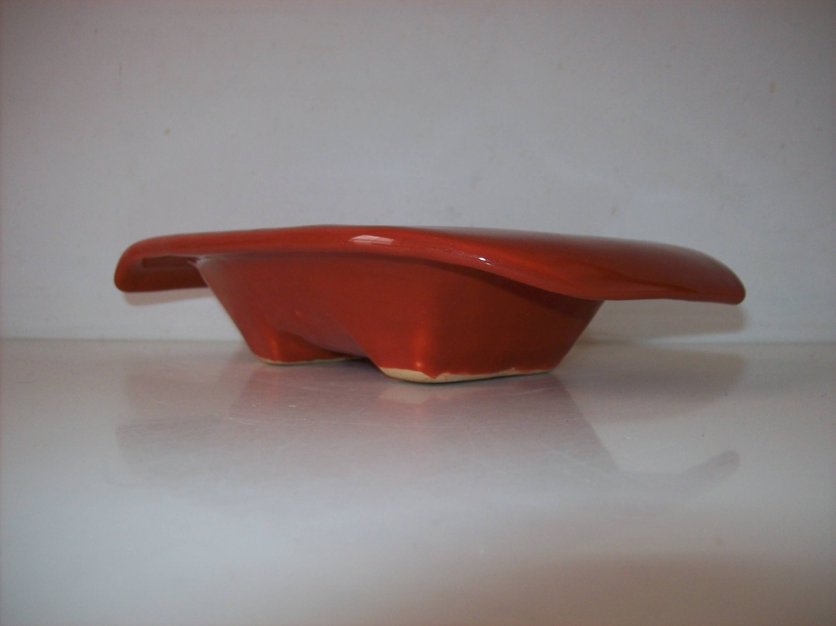 Free-form ceramic catchall