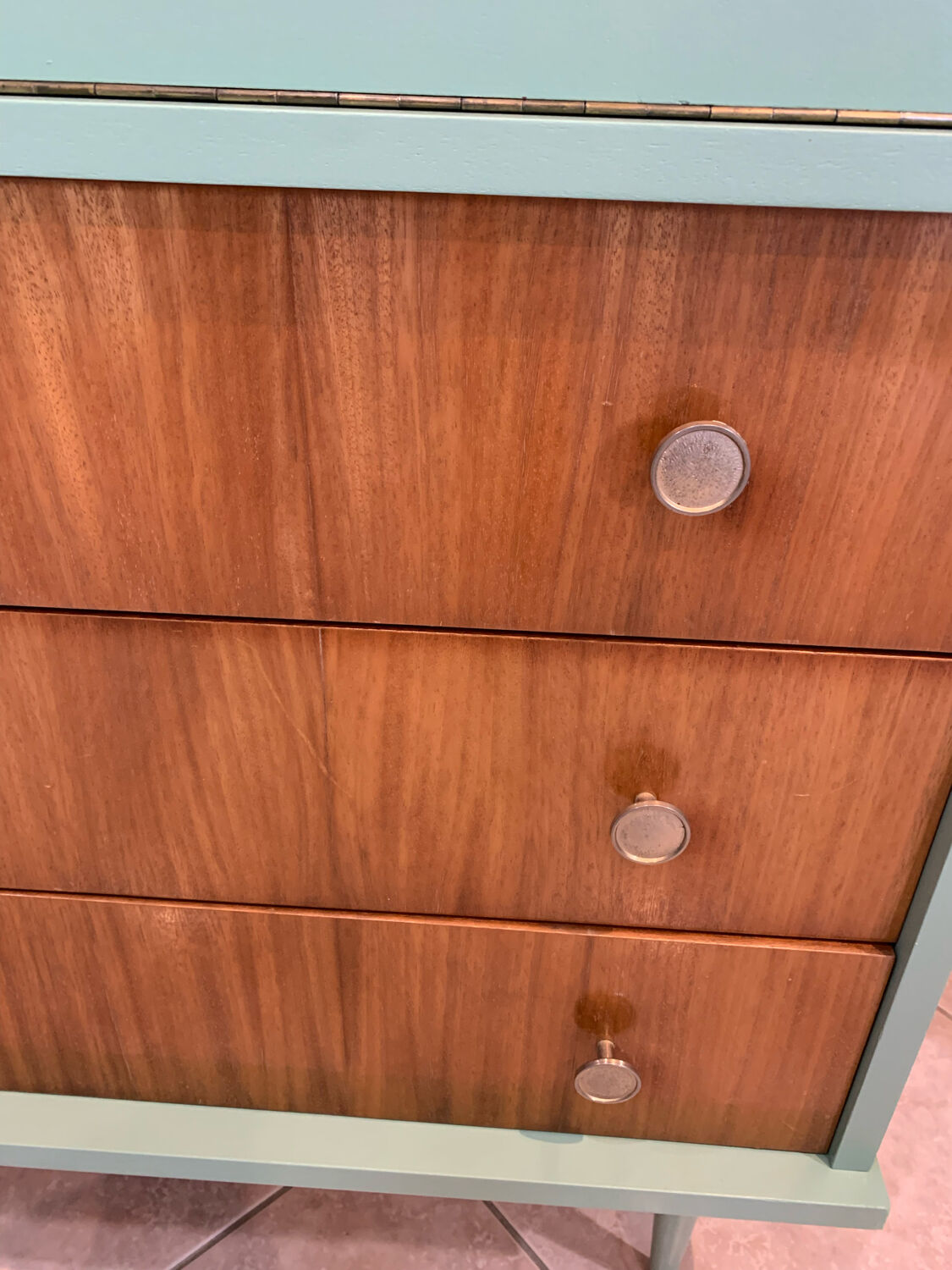 Vintage secretary desk