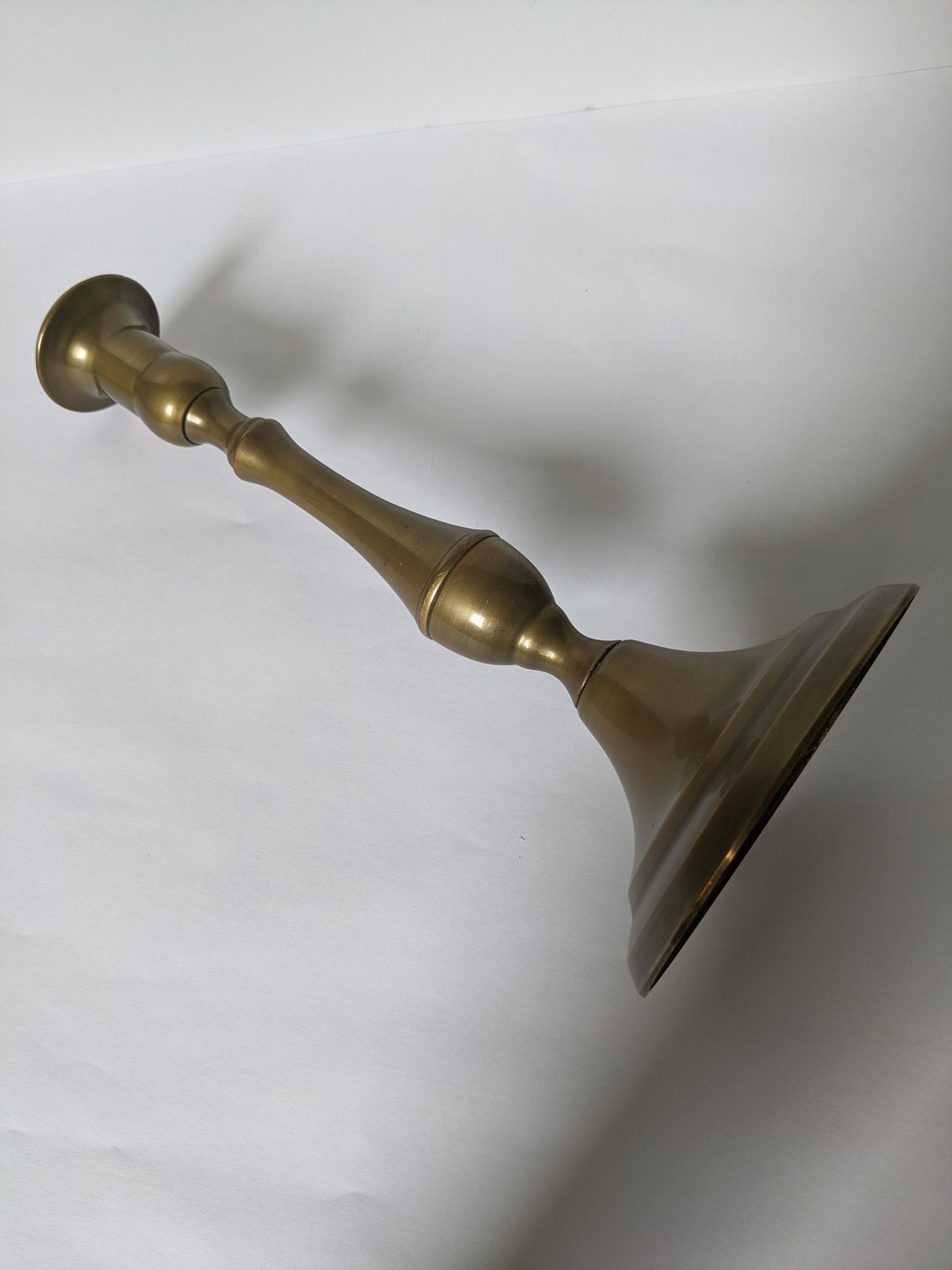 Brass candlestick