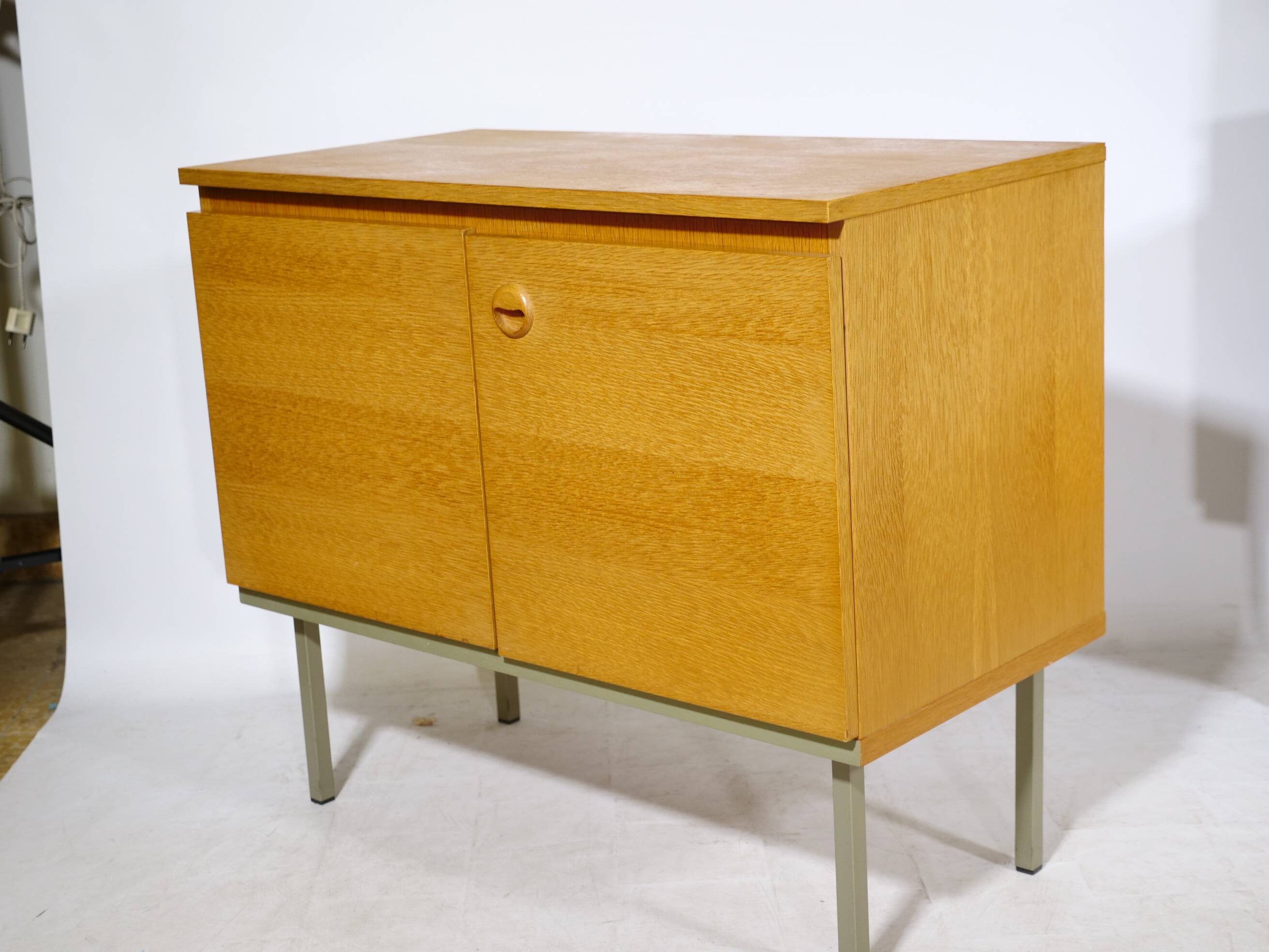 Modular Oak Shelving and Sideboard Set, 1960s