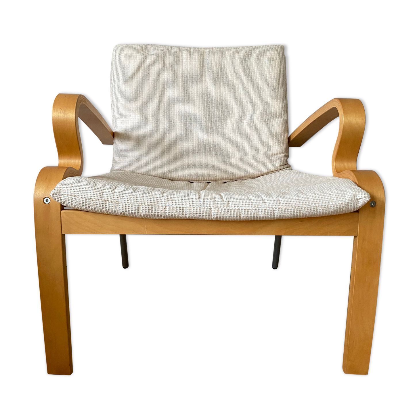 Vintage Bentwood Bjärred lounge chair by IKEA