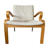 Vintage Bentwood Bjärred lounge chair by IKEA