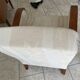 Paire de fauteuils art déco bois et tissu floral