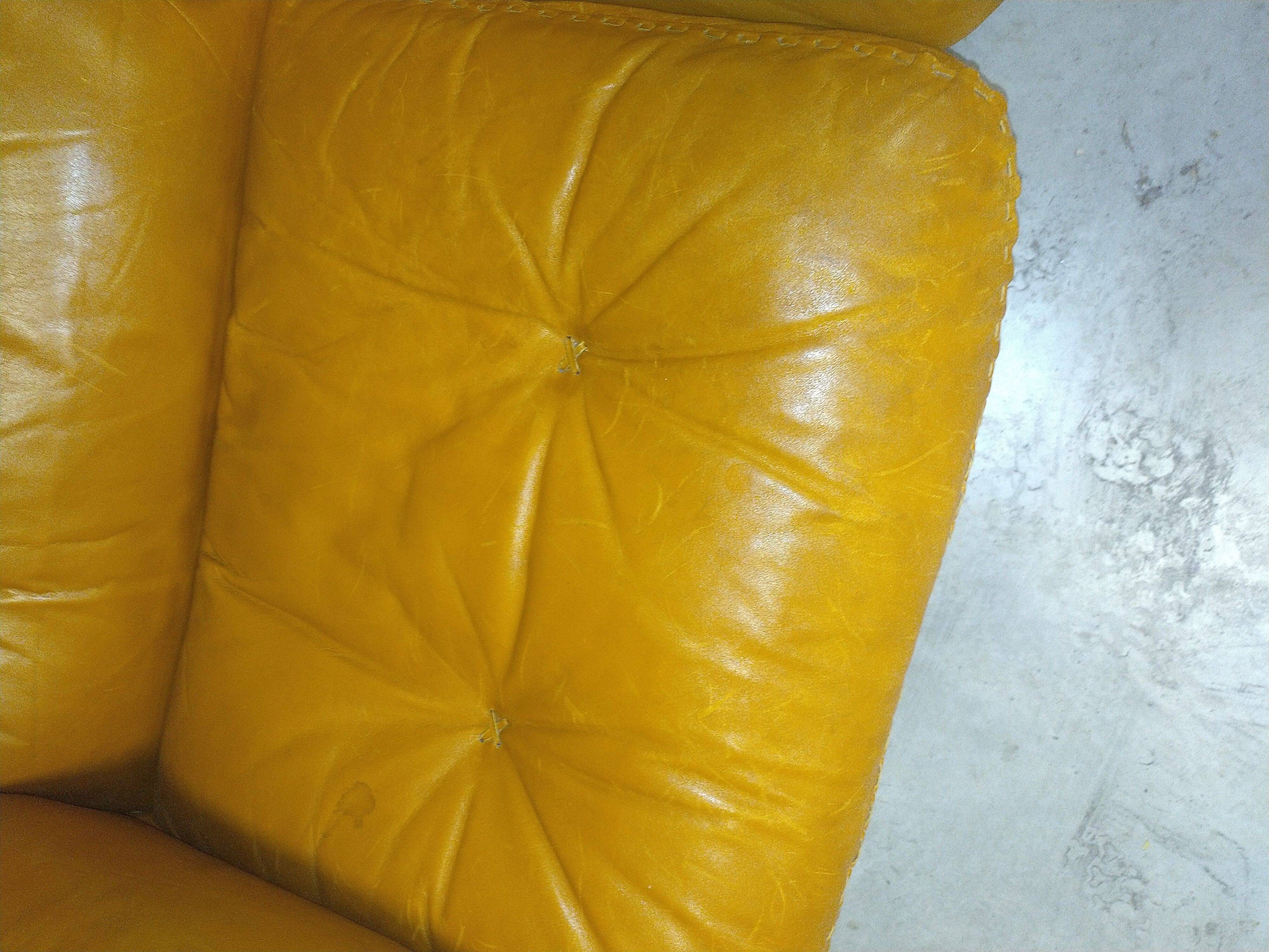 De Sede DS-101 3-seater sofa "James Bond" – vintage cognac leather