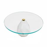 Mid Century Modern Italian Carrara Marble Coffee Table, 1970s, Two Availabl