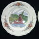Set of 6 dessert plates in Sarreguemines model Obernai