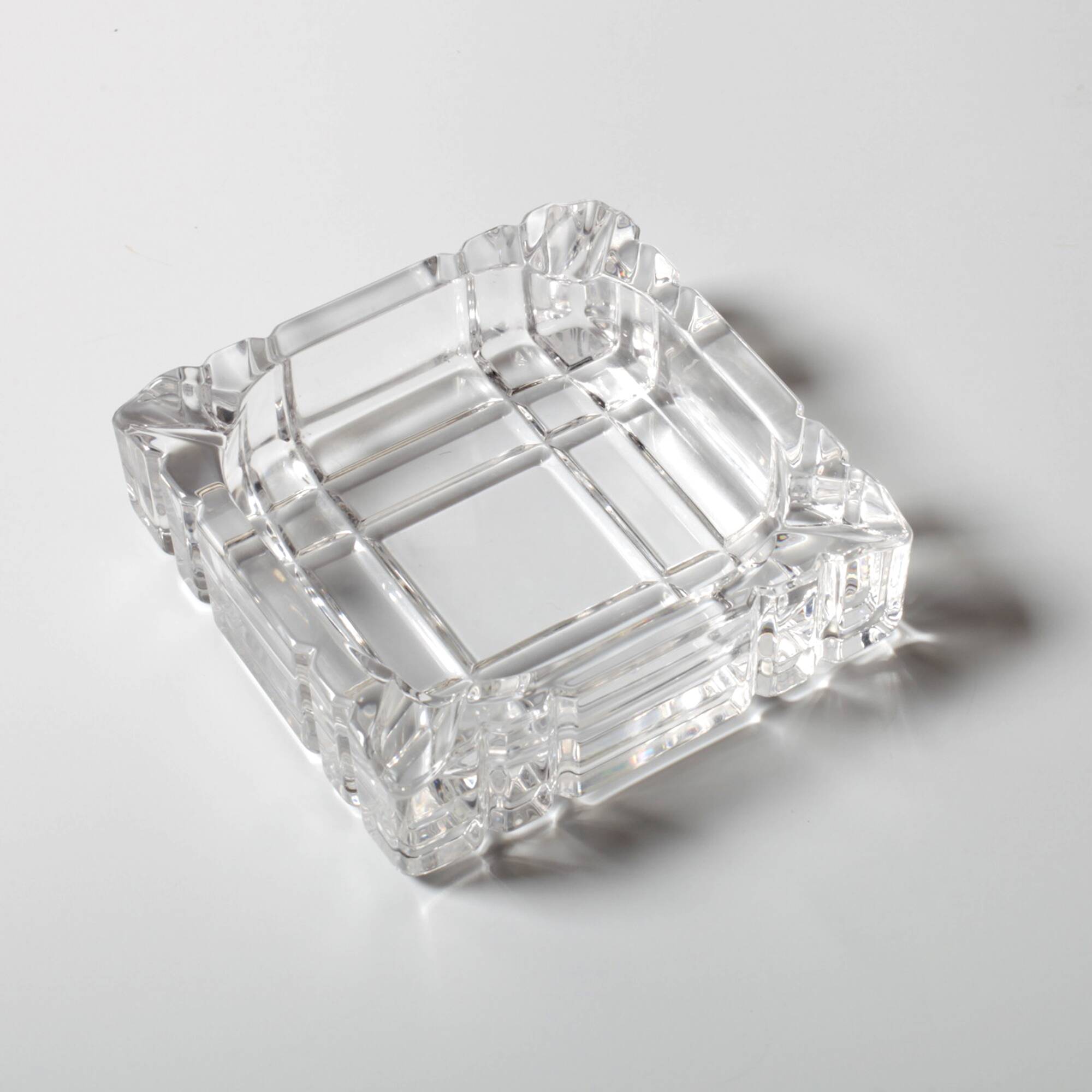 Vintage RCR Crystal Ashtray / Mid-Century Italian Glass Smokig Accesory