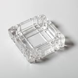 Vintage RCR Crystal Ashtray / Mid-Century Italian Glass Smokig Accesory