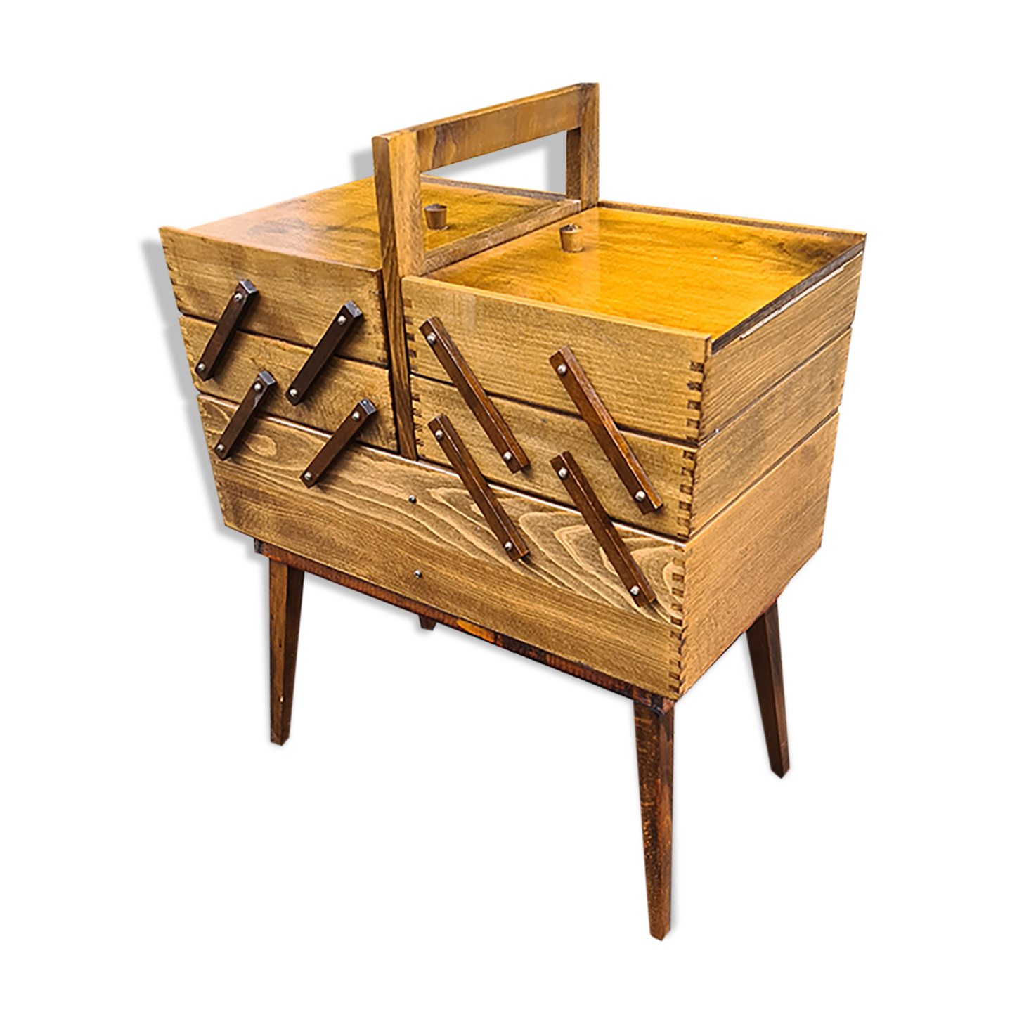 Vintage seamstress worker 1960 compass foot