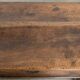 Antique walnut 18th-century Southern European coffee table with two drawers