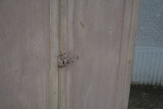 Small wardrobe, high buffet