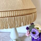 Lampe en opaline vintage