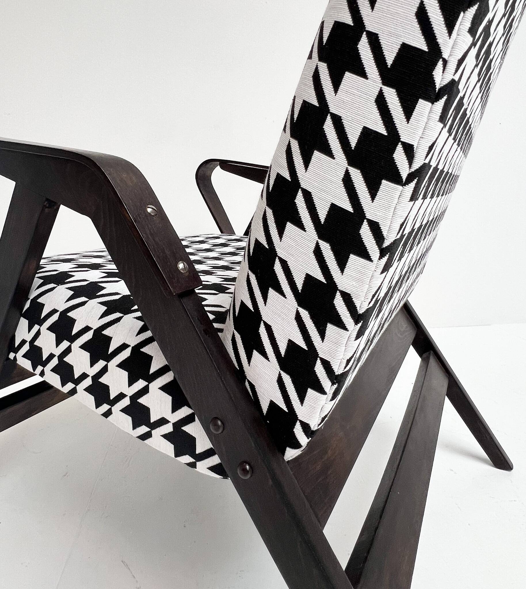Refurbished armchair by Frantisek Jirak for Tatra Nabytok, 1960s