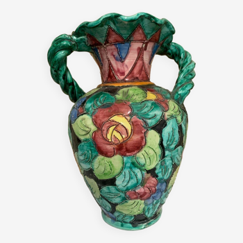 Vase en céramique vallauris