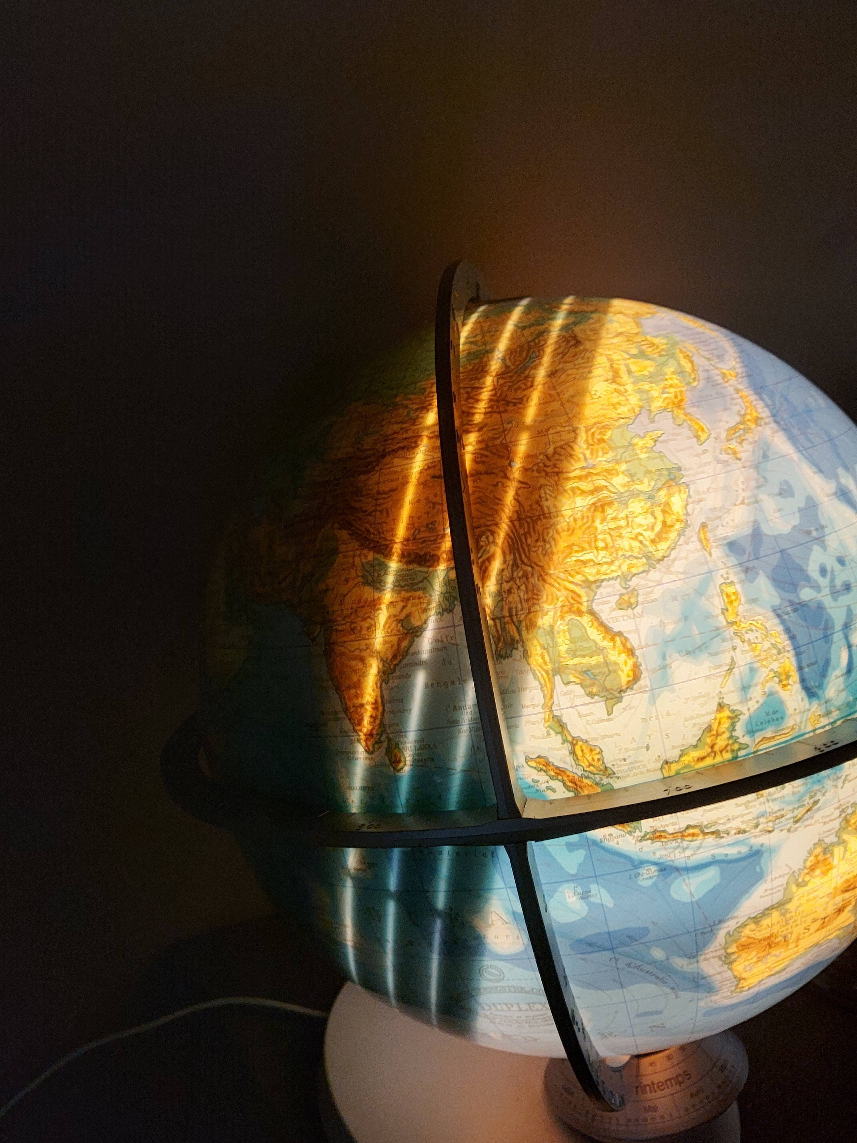 Luminous globe Columbus70'S , Columbus Verlag , Paul Oestergaard