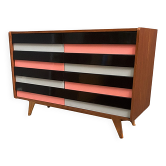 Pink U450 Sideboard by Jiří Jiroutek for Interier Praha, 1960s