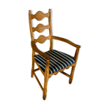 Danish vintage oak armchair 1960s