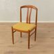 Dining chairs, set of 4, , 1960s, Carl Ekström for Alb. Johansson & Söner