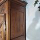 Louis XV carved oak wardrobe