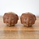 Vintage Ceramic Elephant Salt and Pepper Shakers: 1970s UCTCI Japan