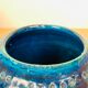 Vase boule Aldo Londi Rimini bleu pour Bitossi