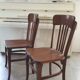 Paire de chaises dites américaines années 40