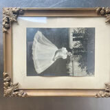 Vintage Gold colored Metal Picture Frame 25.5 cm x 19.5 cm