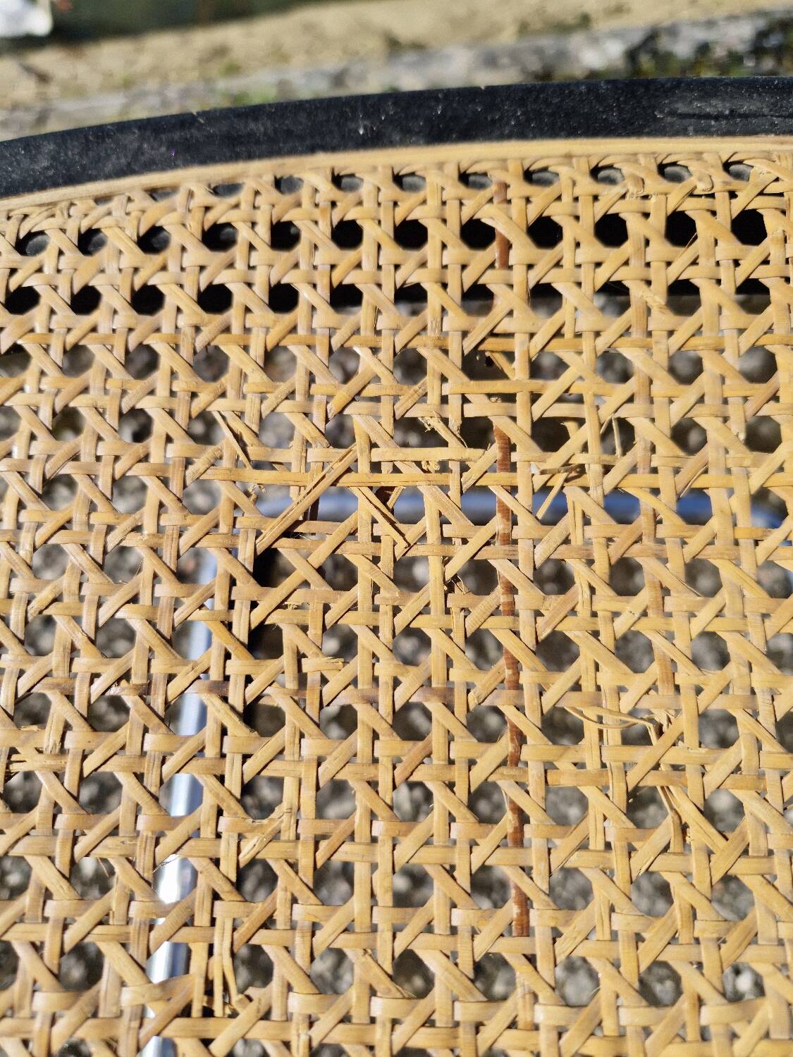 Marcel Breuer B32 chair in original canework