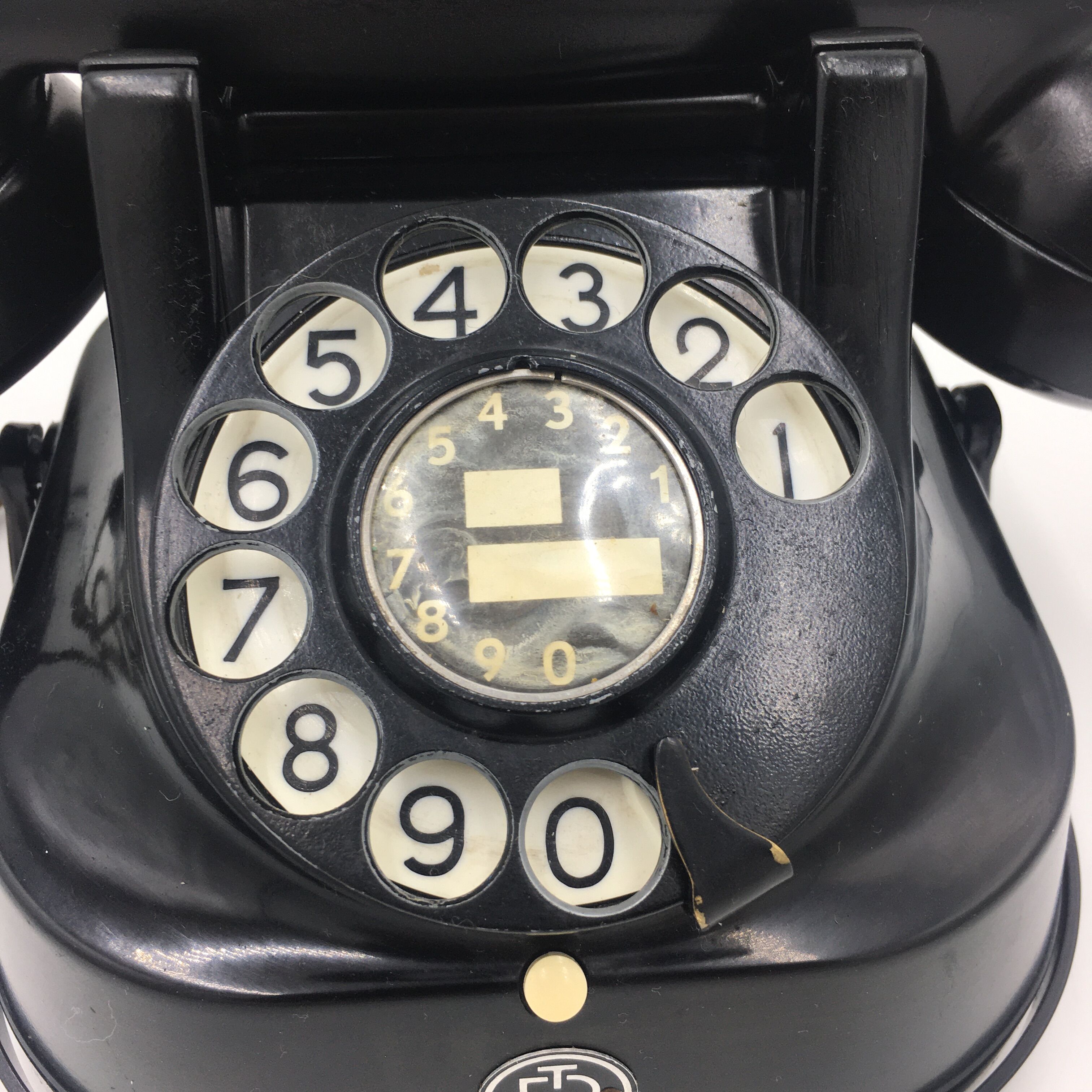RTT phone in black bakelite
