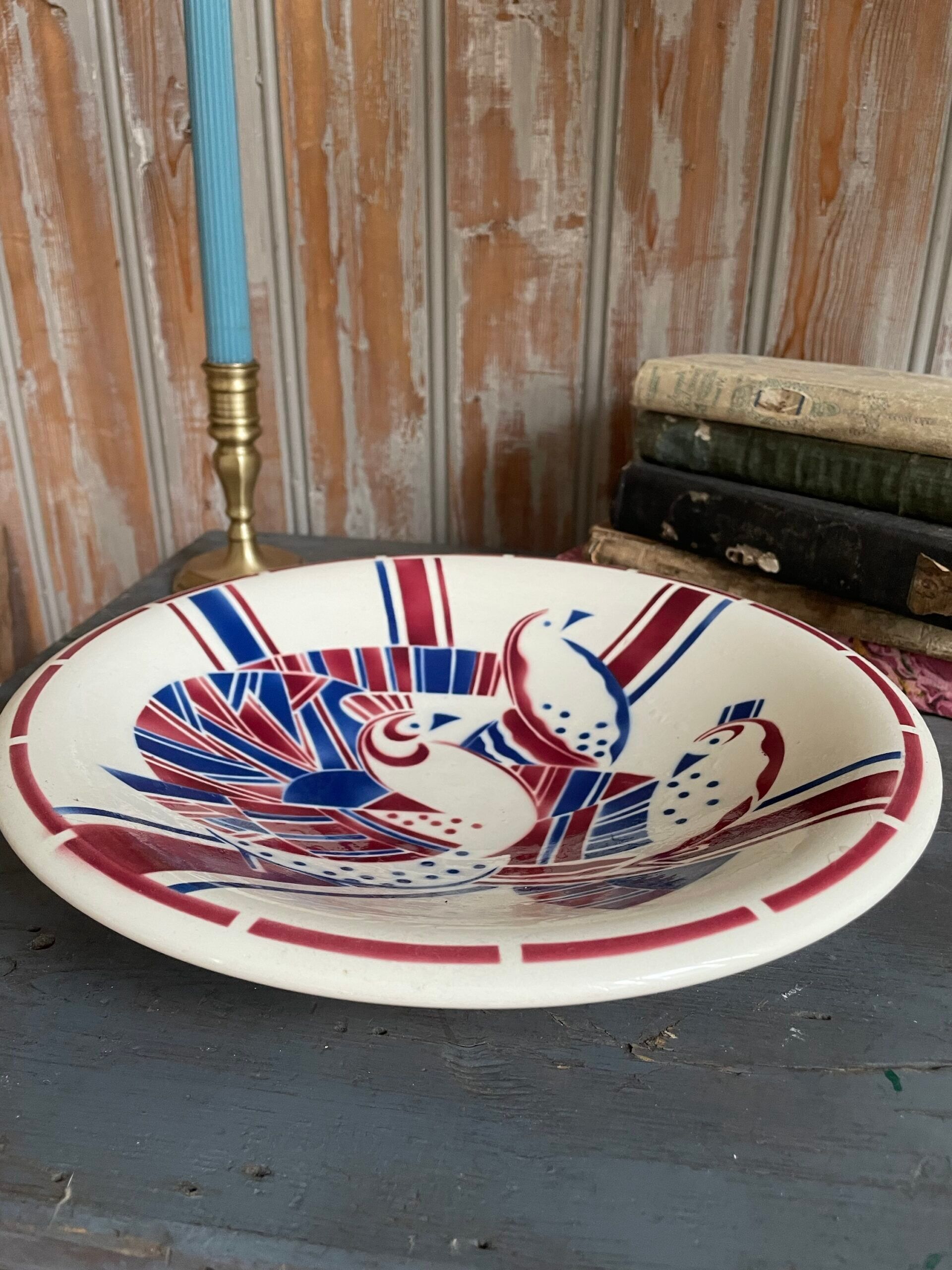 Plat Badonviller Art Déco