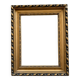 Golden frame 25x30cm
