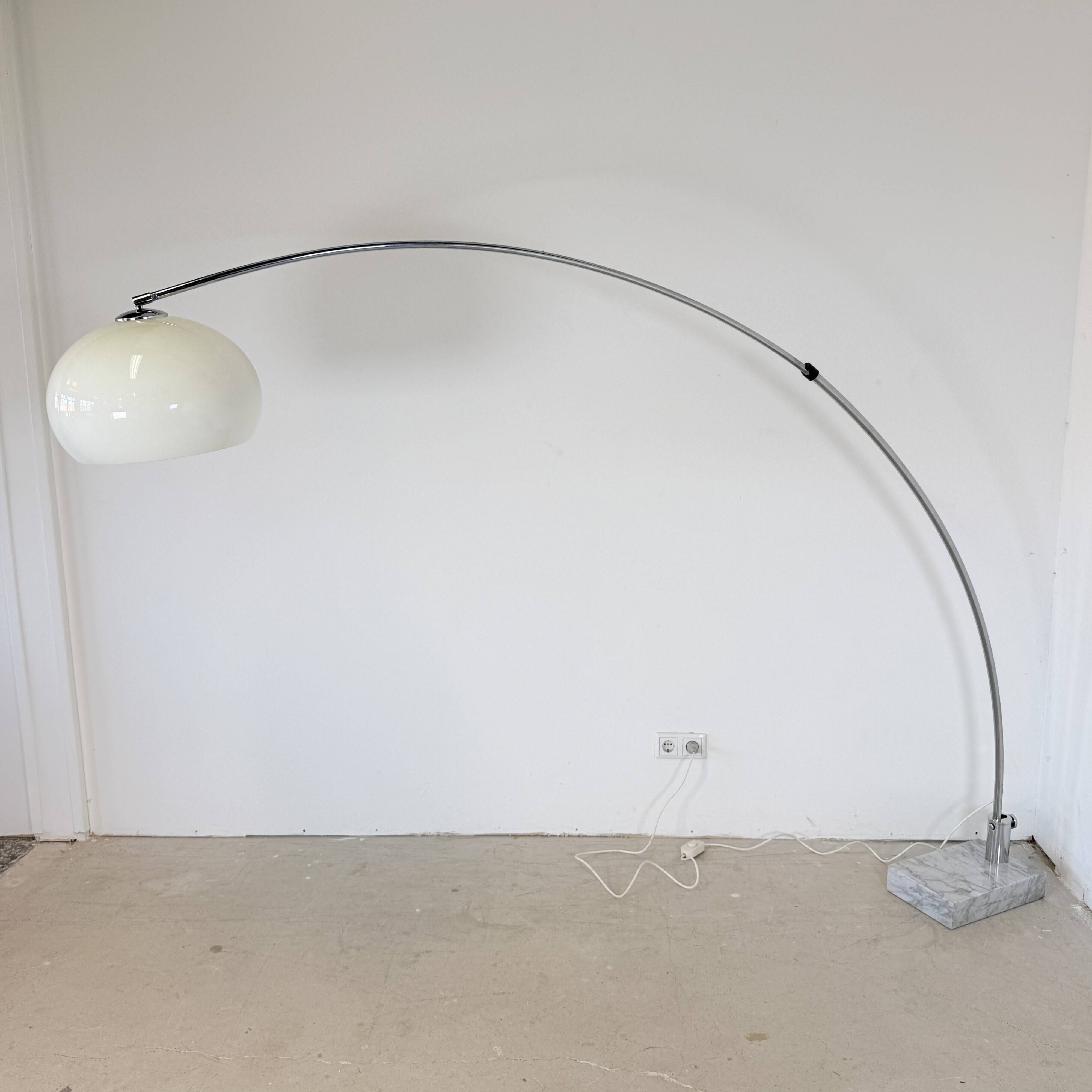 Space Age Arc Lamp – 1970s – Sölken Leuchten / Reggiani Style