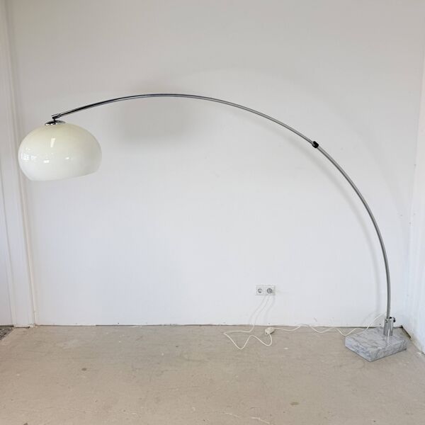Lampe Arc de l'Âge Spatial – Années 1970 – Sölken Leuchten / Style Reggiani