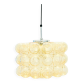 Mid Century Bubble Glass Pendant Light by H.Tynell for Limburg, 1960s/1970s