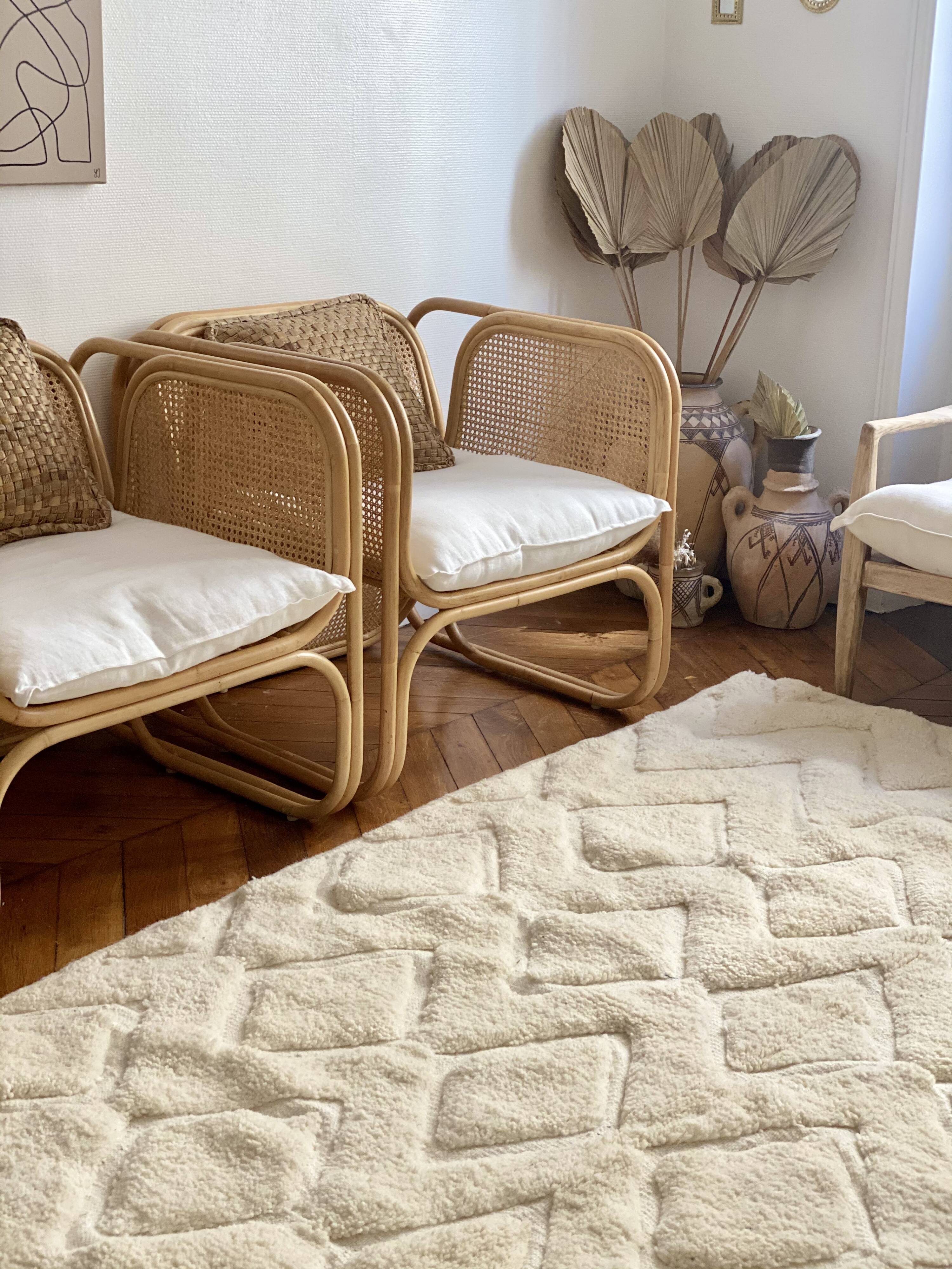 Berber carpet orarain 250x150cm