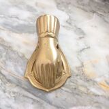 Brass mail clip