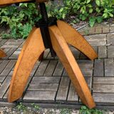 Pair of Baumann rotating screw chairs 1960