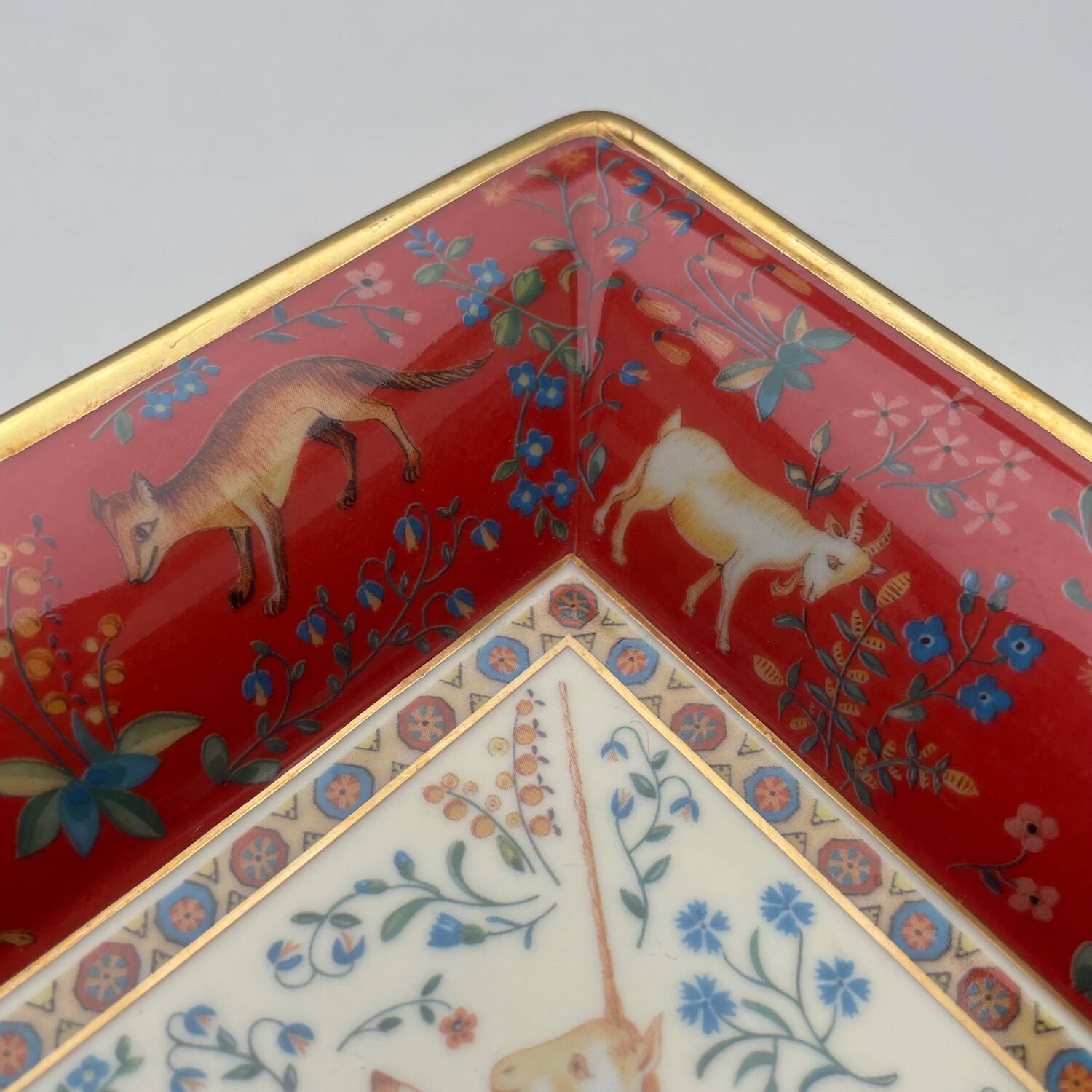 Vide poche La Dame a la Licorne Deshoulieres Limoge