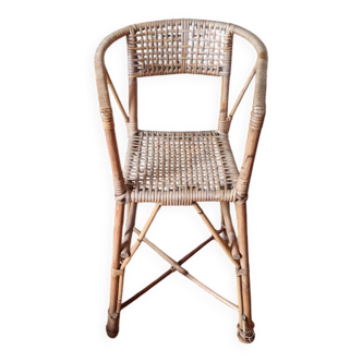 Rattan children's chair