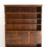 Shelf, exotic drawer library
